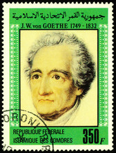 Portrait Of German Poet Goethe