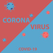 © jakHafiz - Corona virus covid-19 vector illustration background.