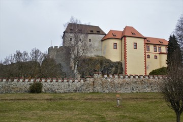 Wall Mural - View of a beautiful Czech castle