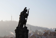 Statue Of Charles Iv In Prague