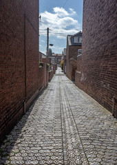 Cobbled Alleyway in York