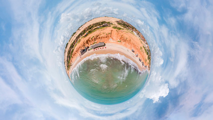 Wall Mural - Little Planet of Canoa Quebrada Beach, Aracati, Ceara, Brazil