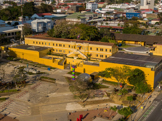 Beautiful aerial view of the National Museum of Costa Rica