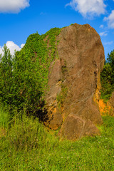 Wall Mural - Stunning landscape in the Cabarceno nature park. Cantabria. Northern coast of Spain