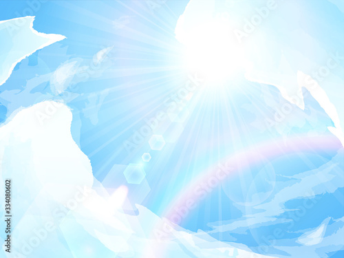 青空と太陽と虹の背景イラスト Buy This Stock Vector And Explore Similar Vectors At Adobe Stock Adobe Stock 青空と太陽と虹の背景イラスト Buy This Stock Vector And Explore Similar Vectors At Adobe Stock Adobe Stock