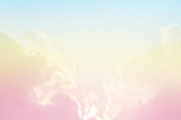 pink sky and clouds background