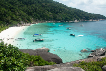 Similan Islands , Famous paradise islands in Andaman sea in the Southern of Thailand's 