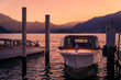 Boats in Lake Como