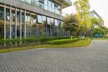 Sticker - Green environment of office buildings in science and technology park, Chongqing, China