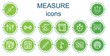 © Nadir - Editable 14 measure icons for web and mobile