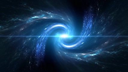 Wall Mural - black hole, science fiction wallpaper. beauty of deep space. colorful graphics for background, like 