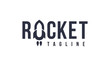 Rocket icon vector for logo designs