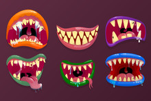 Monsters Mouths. 