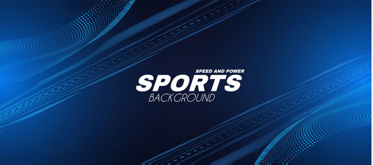 Wall Mural - abstract sport background with motion elements. light dynamic effect.