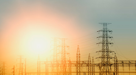 Wall Mural - main power plant energy ideas and energy saving