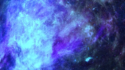 Wall Mural - Animation view to travelling across the universe in moving