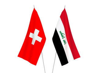 Switzerland and Iraq flags