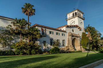 Canvas Print - SANTA BARBARA COUNTY COURTHOUSE