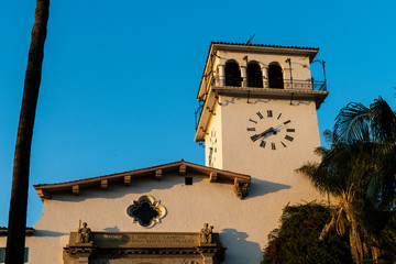 Wall Mural - SANTA BARBARA COUNTY COURTHOUSE