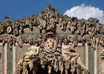 Wall Mural - Florence, Boboli Gardens, Buontalenti grotto facade, detail