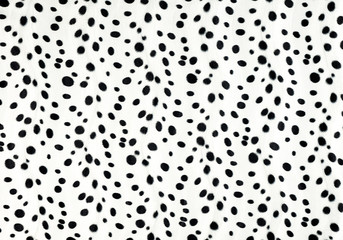 Wall Mural - A pic of a piece of Black and White leopard skin print