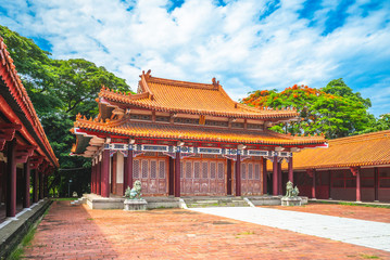 Wall Mural - facade of Martyrs' shrine in Tainan, Taiwan