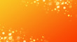 abstract orange background with bokeh lights and sunlight, panoramic background with copy space