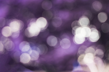 purple bokeh abstract light blurred background. texture