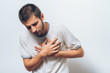 © aeroking - A man with a heart attack