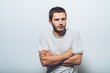 © aeroking - Portrait of a man arms folded