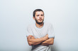 © aeroking - Portrait of a man arms folded