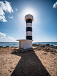 lighthouse on the coast of Palma de Mallorca
