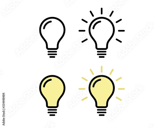 電球のアイコン ピクトグラム 素材 電気 Stock Illustration Adobe Stock 電球のアイコン ピクトグラム 素材 電気 Stock Illustration Adobe Stock