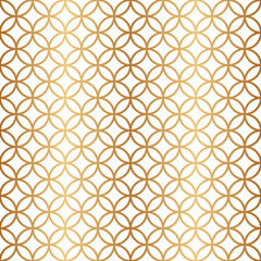 Wall Mural - Chinese and Japanese style. Traditional oriental. Golden asian oriental background. China gold ornament. Elegant design gold foil for prints. Seamless pattern star. Abstract stars. Culture texture