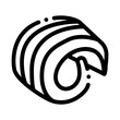 © PikePicture - butter curl icon vector. butter curl sign. isolated contour symbol illustration
