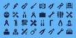 © Anna - Modern Simple Set of spanner Vector filled Icons