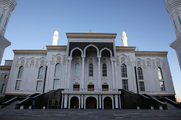 Wall Mural - Astana, Kazakhstan. View of the Cathedral mosque