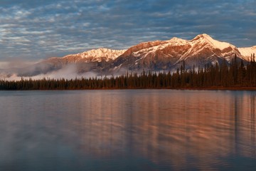 Sticker - Jasper National Park sunrise Canada