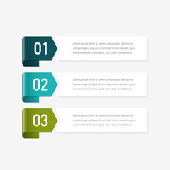 Sticker - Infographic concept design with 3 options, steps or processes. Can be used for workflow layout, annual report, flow charts, diagram, presentations, web sites, banners, printed materials.