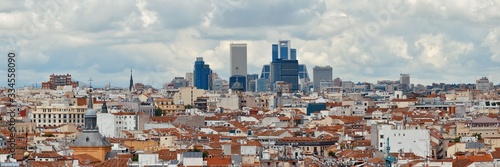 Fotografía Madrid rooftop view