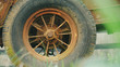 Old Farm Tractor Equipment Tire