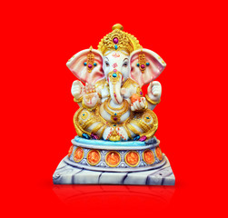 Wall Mural - Lord Ganesha Idol - Home Decor