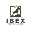 ibex and deer care solutions logo designs