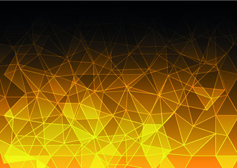 Wall Mural - geometric abstract polygonal background (vector)