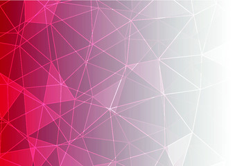 Wall Mural - geometric abstract polygonal background (vector)