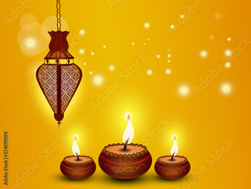 Fototapeta illustration of Diwali festival