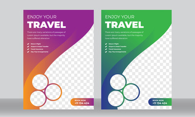 Business Travel Flyer Template