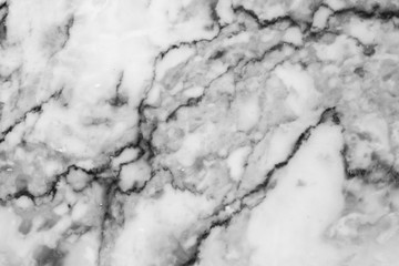 White marble texture with natural pattern for design art work,background