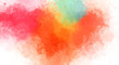 © Hybrid Graphics - Brushed Painted Abstract Background. Brush stroked painting. Artistic vibrant and colorful wallpaper..