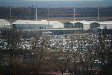 Sticker - The Parking lot near the shopping center